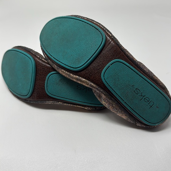 Tieks Glitter Leather Ballet Flats